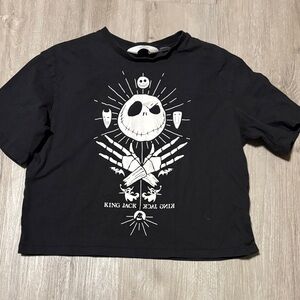H&M Black Jack Kids Shirt with Graphic Design